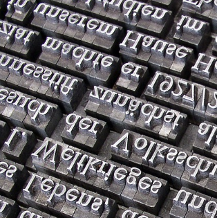 keywords on a printing press